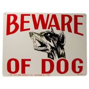  Security Sign   Beware of Dog