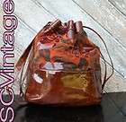 vtg italian leather brown bag purse sli $ 99 99  see 