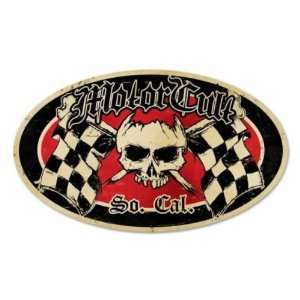    Monster Hot Rod Vintage Metal Sign Motor Cult