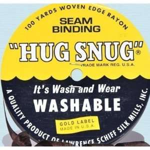  VINTAGE HUG SNUG Seam Binding 1/2 Wide Hug Snug 100 