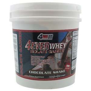  4 EVER FIT 4Ever Whey Isolate Gainer Chocolate Shake 8 lbs 