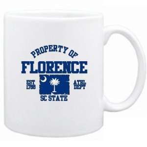 New  Property Of Florence / Athl Dept  South Carolina Mug Usa City 