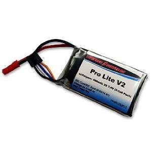 Thunder Power RC Pro Lite V2 480mAh 7.4V 2 Cell Li Poly 2s 480 Lithium 