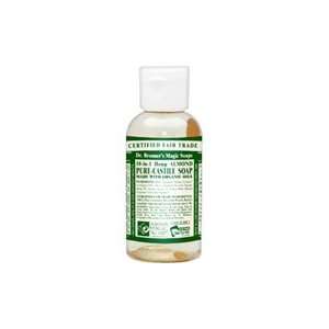  Almond Liquid Soap   Organic Liquid Soap, 2 oz Health 