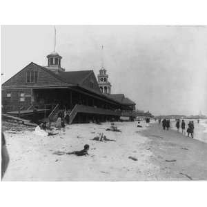 Narragansett Pier,Newport,R.I.,Rhode Island,Aquidneck Island,c1904 