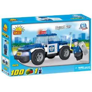 Cobi 1525 POLICE SQUAD CAR 100pcs Toys & Games