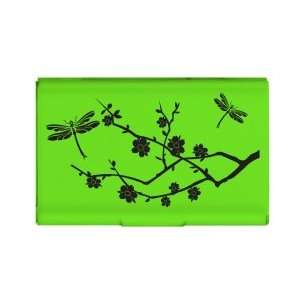 Card Case Nat Elements Lime Blossom for,businessCards And Credit Cards 