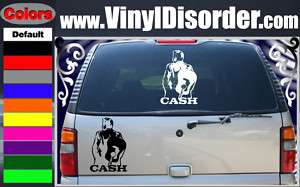 Johnny Cash NE Band Vinyl Car o Wall Decal Sticker  