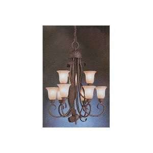   High Country Olde Iron Chandelier   2204/2204