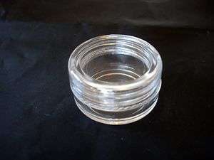 50) SAMPLE SIZE 3 gram Plastic jar + (50) CUSTOM LABELS  