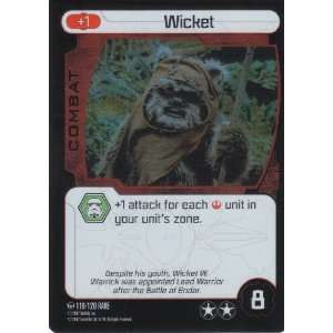  Star Wars Pocketmodel TCG Ground Assault Rare Foil Card 