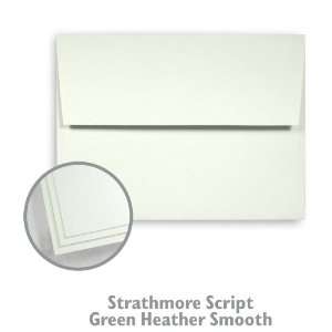  Strathmore Script Green Heather Envelope   1000/Carton 