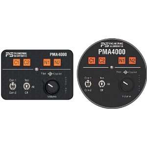  PS Engineering PMA4000 4 place Intercom/Audio Panel 