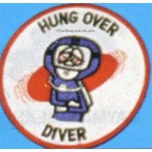  Hung Over Diver Patches