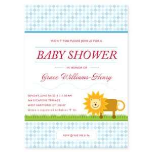  Little Cub Baby Shower Invitation