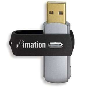  IMATION Flash Drive, USB 2.0, 8GB, Swivel Electronics