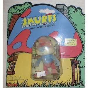  The Smurfs Flocked Papa Smurf Figure Toys & Games