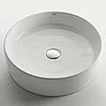 Kraus White Square Ceramic Vessel Sink  