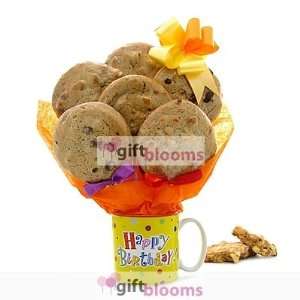  Birthday Coffee Mug Cookie Bouquet   6 or 12 Gourmet 