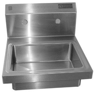 Griffin H60 128 Hand Wash Wall Mounted Sink, Stainless Steel