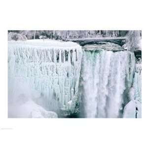  High angle view of a waterfall, American Falls, Niagara Falls 