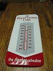 VINTAGE RC COLA SODA ROYAL CROWN COLA THERMOMETER ADVERTISING SIGN RC 