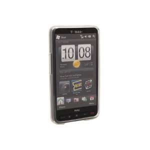  HTC HD2 Flexible TPU Skin Case   Clear Cell Phones & Accessories