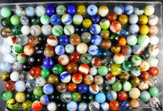   sq VINTAGE ESTATE MARBLES most agates   all photographed   FREE SHIP