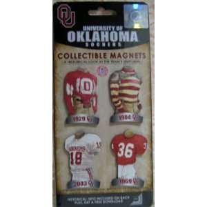 American Stamp Collectibles University of Oklahoma Collectible Magnets