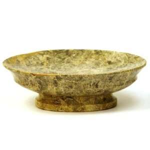  Soap Dish in Fossil Stone