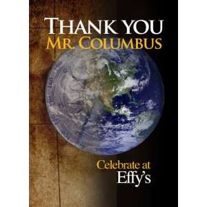  Thank You Mr Columbus Celebration Sign