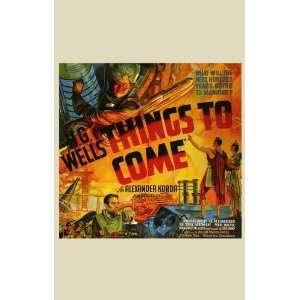 com Things to Come Movie Poster (11 x 17 Inches   28cm x 44cm) (1936 