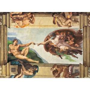  The Creation of Man 6000 Piece Jigsaw Puzzle Toys & Games
