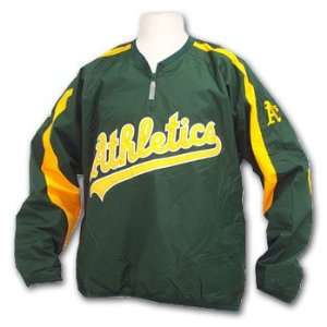 Oakland Athletics Authentic Elevation Gamer Jacket font color#990000 