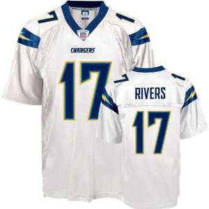 San Diego Chargers NFL Jerseys #17 Philip Rivers WHITE Authentic 