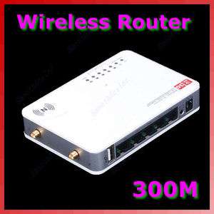 Portable 300M 3G WAN Wireless N WiFi USB AP Broadband Router With 2 