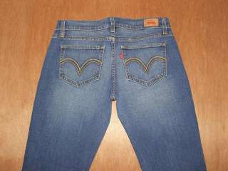Womens Levis 524 Too Super low jeans size 9M Stretch  
