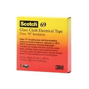  3M Electrical 9910 69 3/4X66 Scotch Glass Cloth Tape
