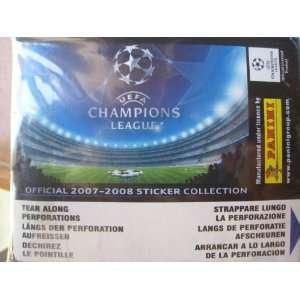  Panini Champions League 2007 / 2008 50 Packs Box NEW 