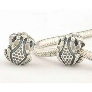   Frog Charms/beads for Pandora, Biagi, Chamilia, Troll and More
