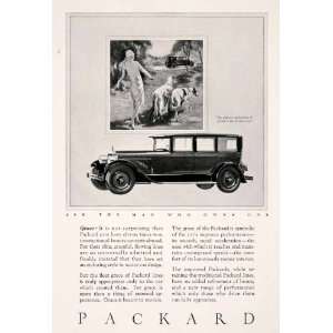  Ad Packard Vehicle Car Automobile Russian Wolfhound Transportation 