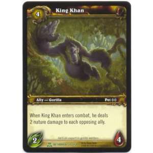  King Khan UNCOMMON #51   World of Warcraft TCG Servants of 