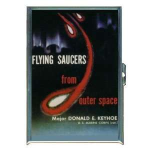  FLYING SAUCERS OUTER SPACE FUN GEEKY ID Holder, Cigarette 