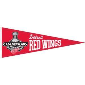 Detroit Red Wings 2009 Stanley Cup Champions Commemorative Pennant 