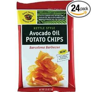 Good Health Avocado Oil Potato Chips, Barcelona BBQ, 1.25 Ounce (Pack 
