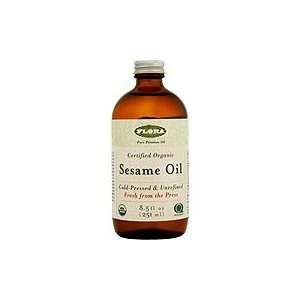 Sesame oil certified organic   Cold Pressed & Unrefined Fresh From the 