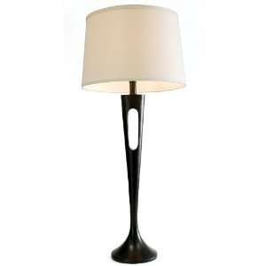  29.75h Poly Table Lamp 29.75 H Matte Black