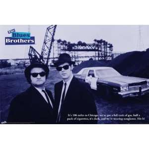  The Blues Brothers (Hit It, With Car) Movie Poster Print 