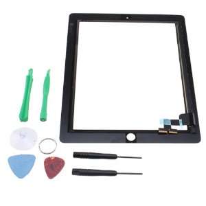  Black Touch Screen Digitizer for iPad 2 with Tools 