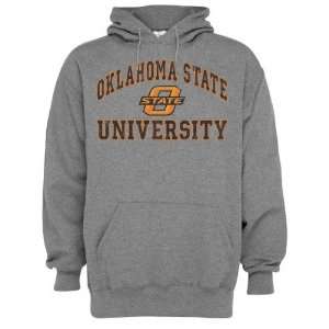 Oklahoma State Cowboys Old School Grey Vintage Hoodie 